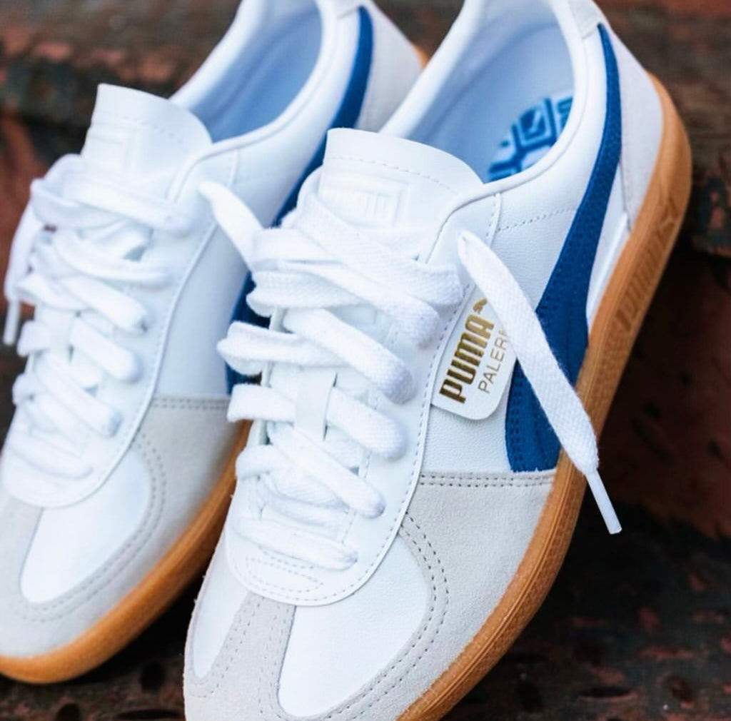 PUMA CLASSIC LOW WHITE GREY ROYAL