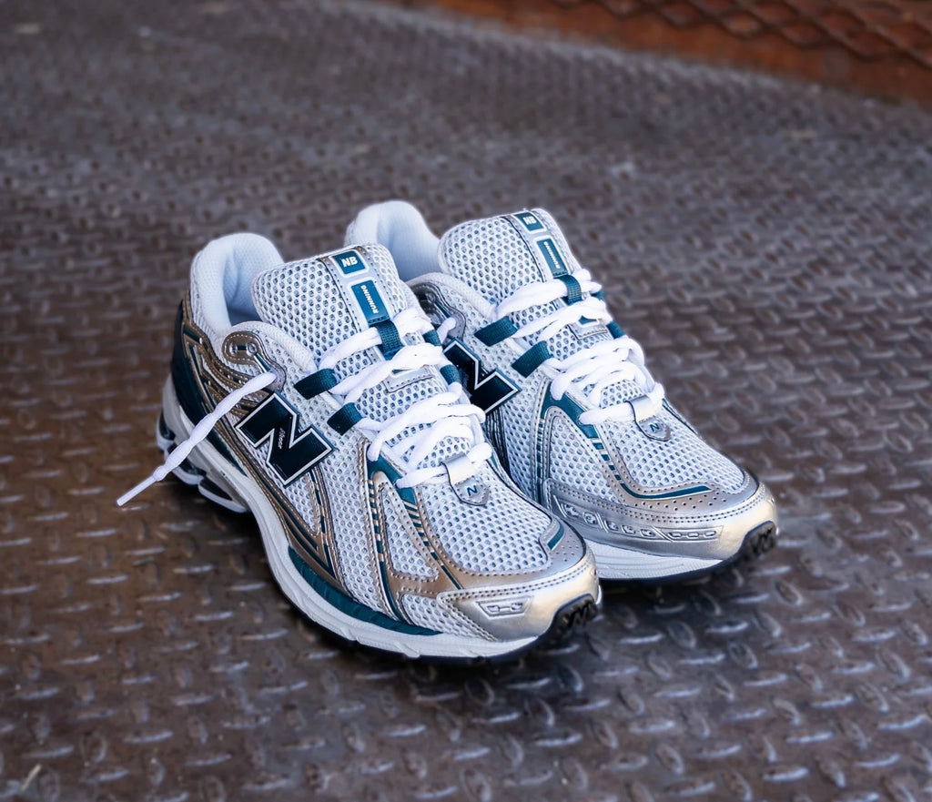 NEW BALANCE 1906 TRAINERS WHITE SILVER ICE BLUE
