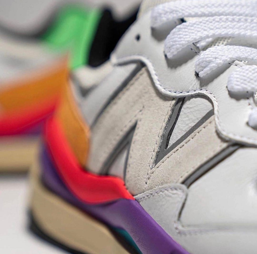 NEW BALANCE TRAINER WHITE MULTICOLOR