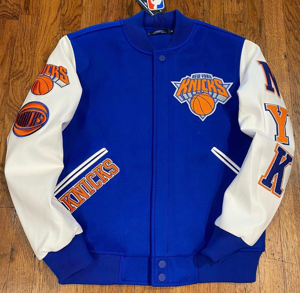 NEW YORK KNICKS EMBROIDERED JACKET