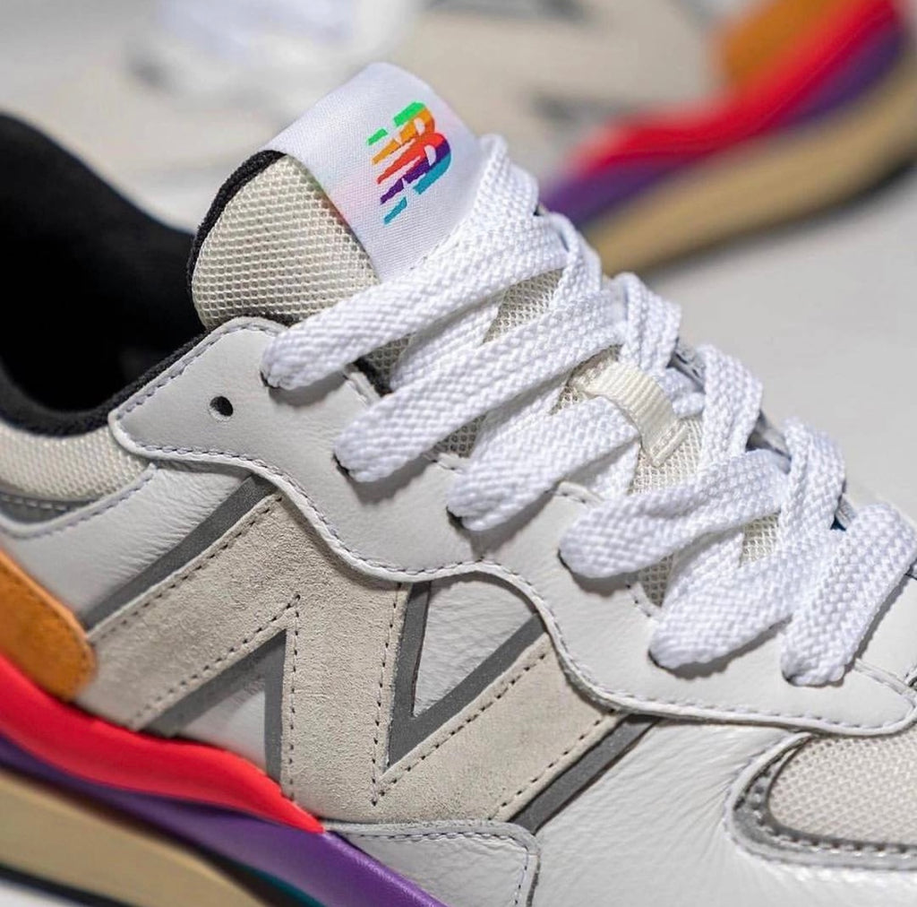 NEW BALANCE TRAINER WHITE MULTICOLOR