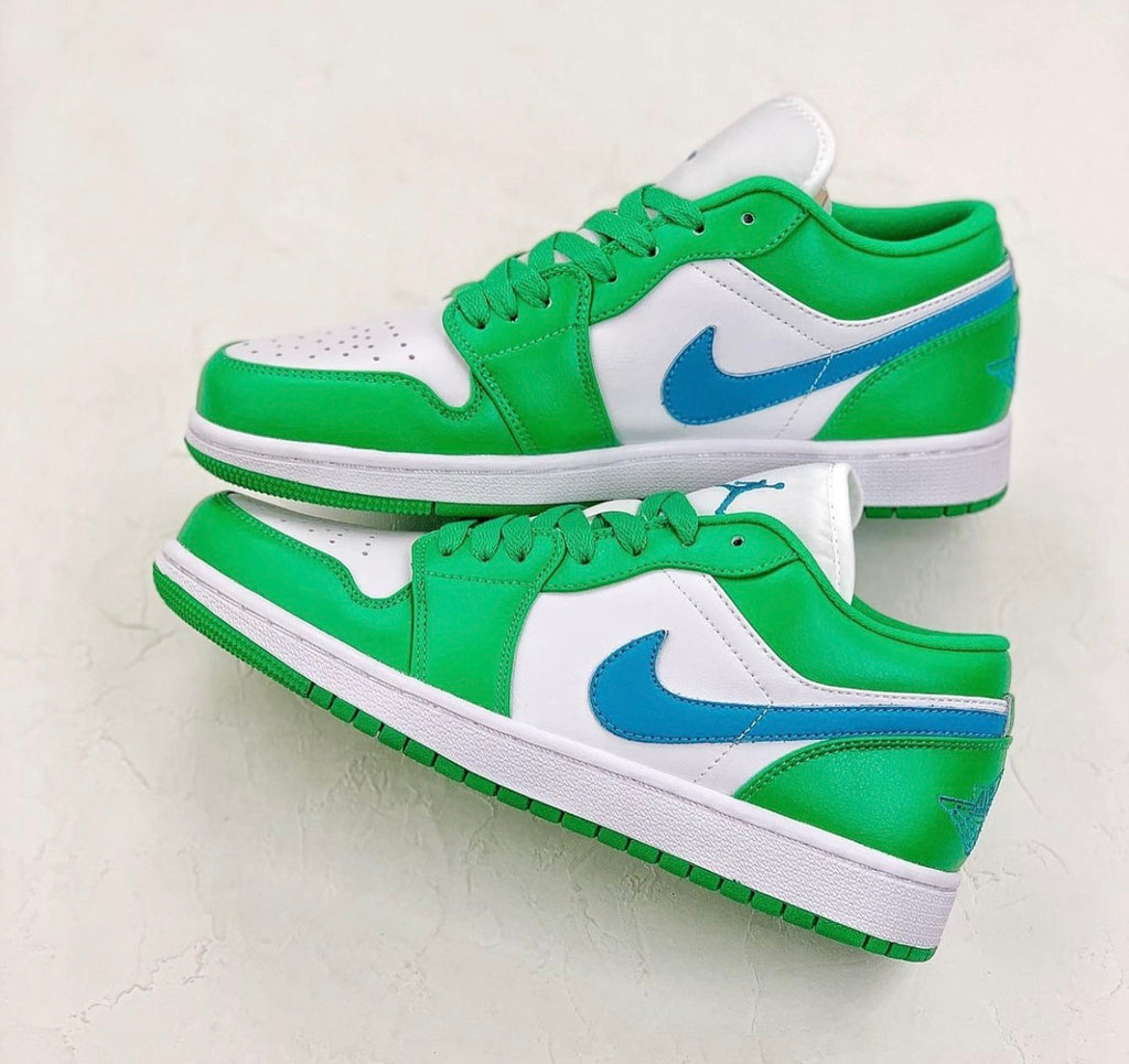 AIR JORDAN 1 LOW GREEN BLUE